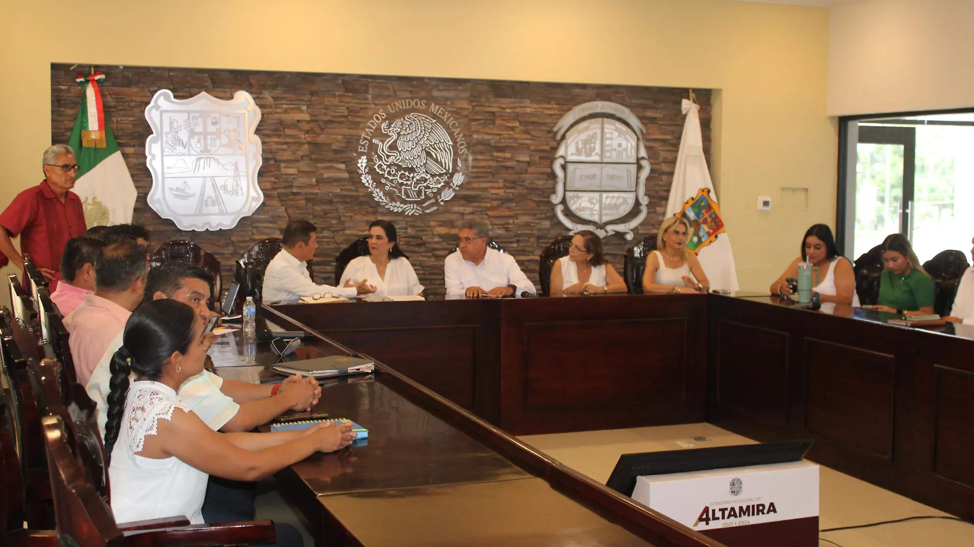 Alcaldes electos se reúnen para delinear agenda conurbada, el encuentro fue en Altamira Miguel Díaz (2)